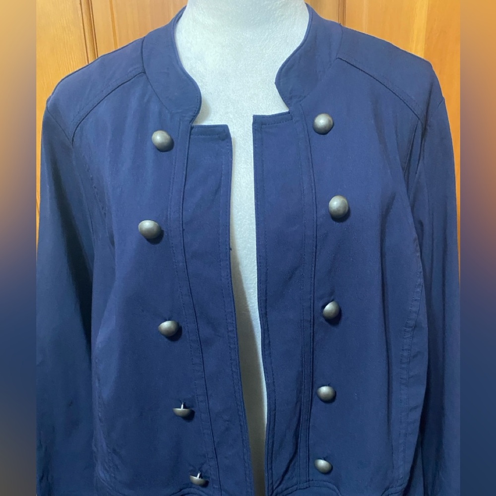 WestPort Open Front Peplum Jacket - Picture 4 of 4